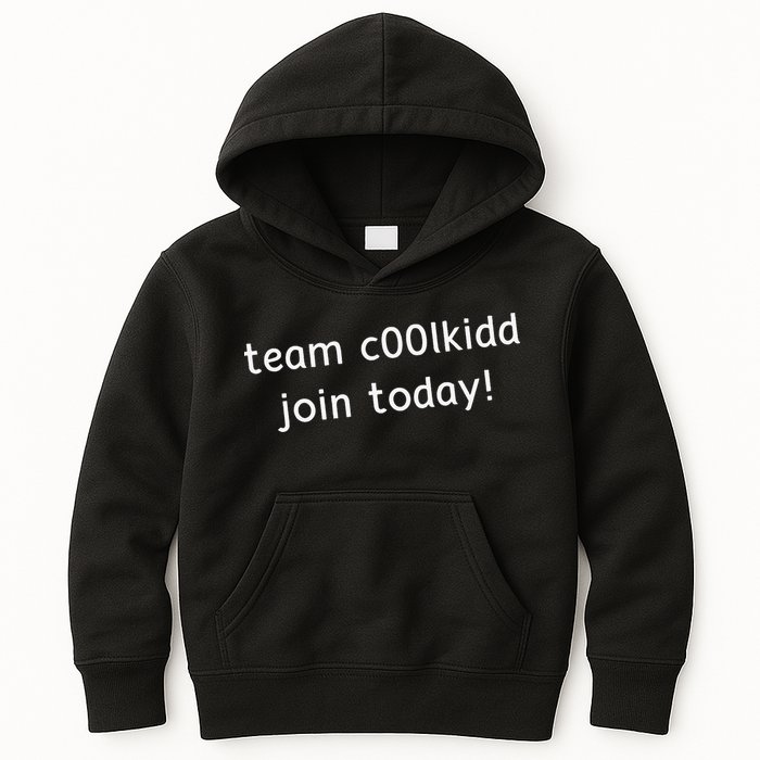 Team C00lkidd Join Today Funny Trending Quote Kids Hoodie