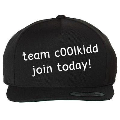 Team C00lkidd Join Today Funny Trending Quote Wool Snapback Cap