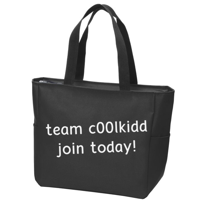 Team C00lkidd Join Today Funny Trending Quote Zip Tote Bag