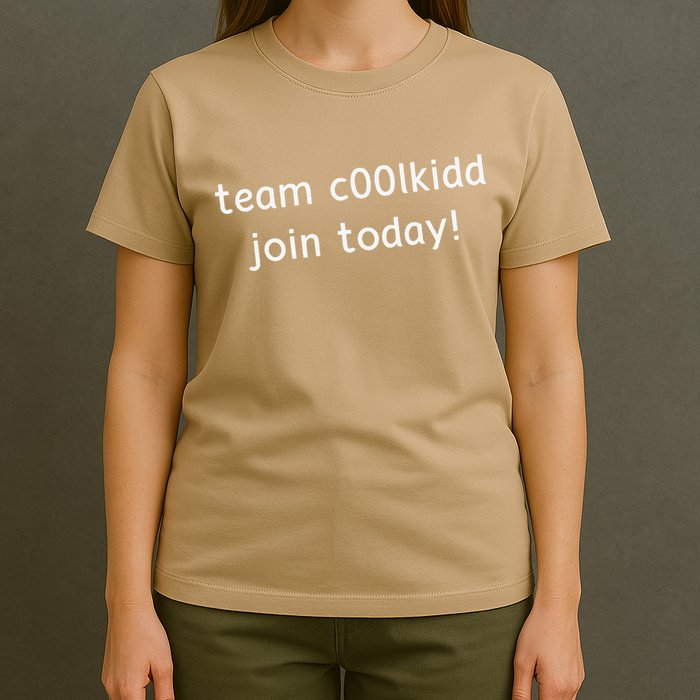 Team C00lkidd Join Today Funny Trending Quote T-Shirt
