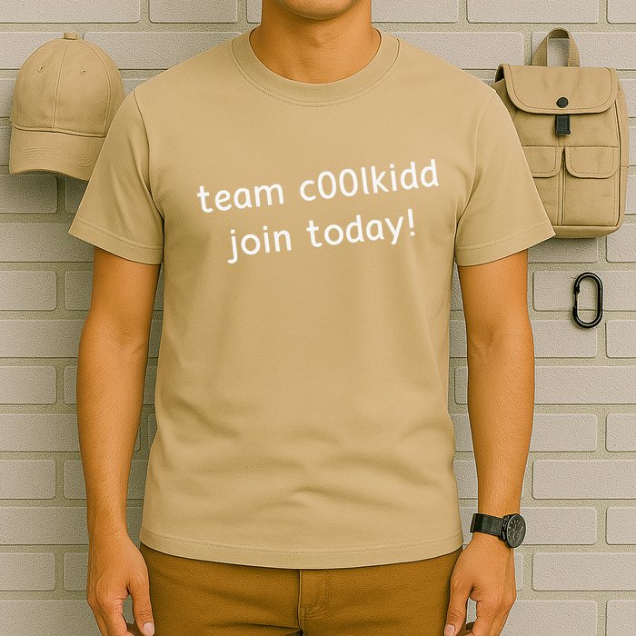 Team C00lkidd Join Today Funny Trending Quote T-Shirt