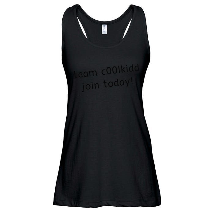 Team C00lkidd Join Today Funny Trending Quote Ladies Essential Flowy Tank