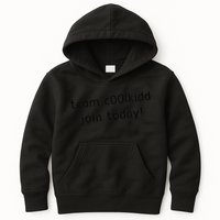 Team C00lkidd Join Today Funny Trending Quote Kids Hoodie