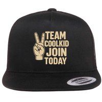 Team CoolKid - Join Today! Flat Bill Trucker Hat