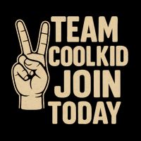 Team CoolKid - Join Today! Flat Bill Trucker Hat