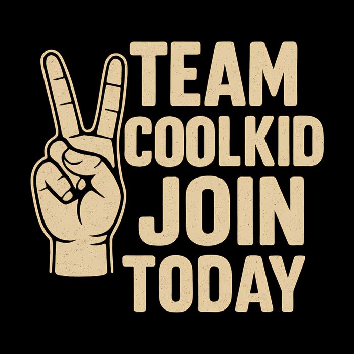 Team CoolKid - Join Today! Pom Pom 12in Knit Beanie