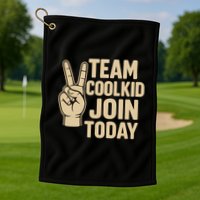 Team CoolKid - Join Today! Golf Towel