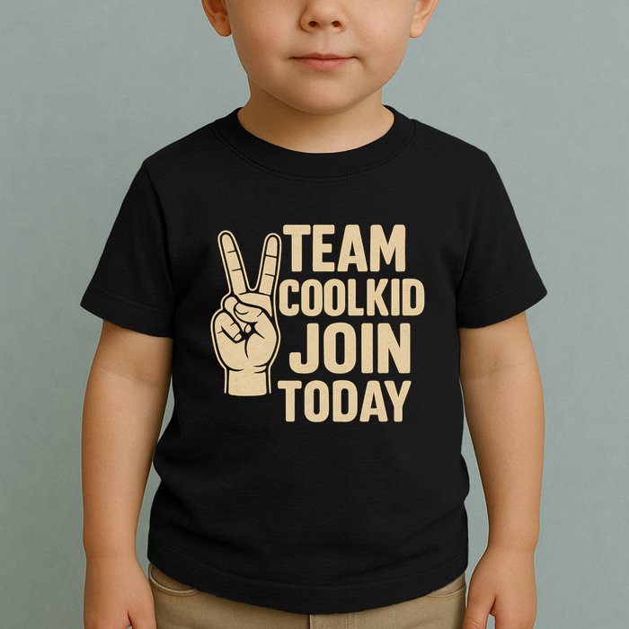 Team CoolKid - Join Today! Toddler T-Shirt