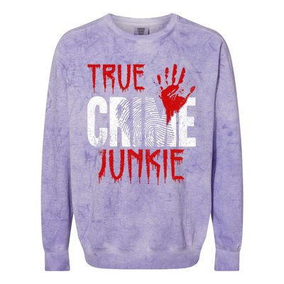 True C.R.I.M.E J.U.N.K.I.E Colorblast Crewneck Sweatshirt