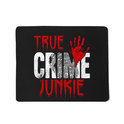 True C.R.I.M.E J.U.N.K.I.E Mousepad
