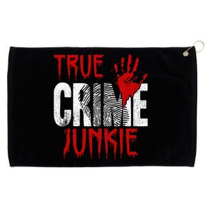 True C.R.I.M.E J.U.N.K.I.E Grommeted Golf Towel