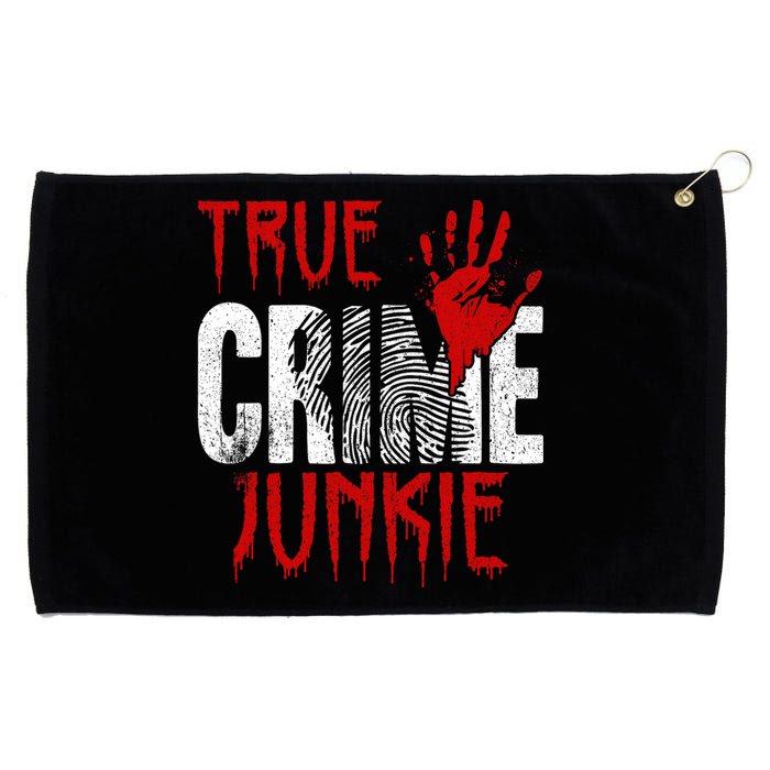 True C.R.I.M.E J.U.N.K.I.E Grommeted Golf Towel