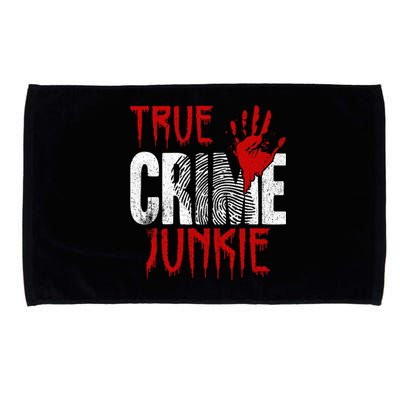 True C.R.I.M.E J.U.N.K.I.E Microfiber Hand Towel