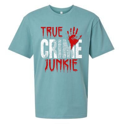 True C.R.I.M.E J.U.N.K.I.E Sueded Cloud Jersey T-Shirt