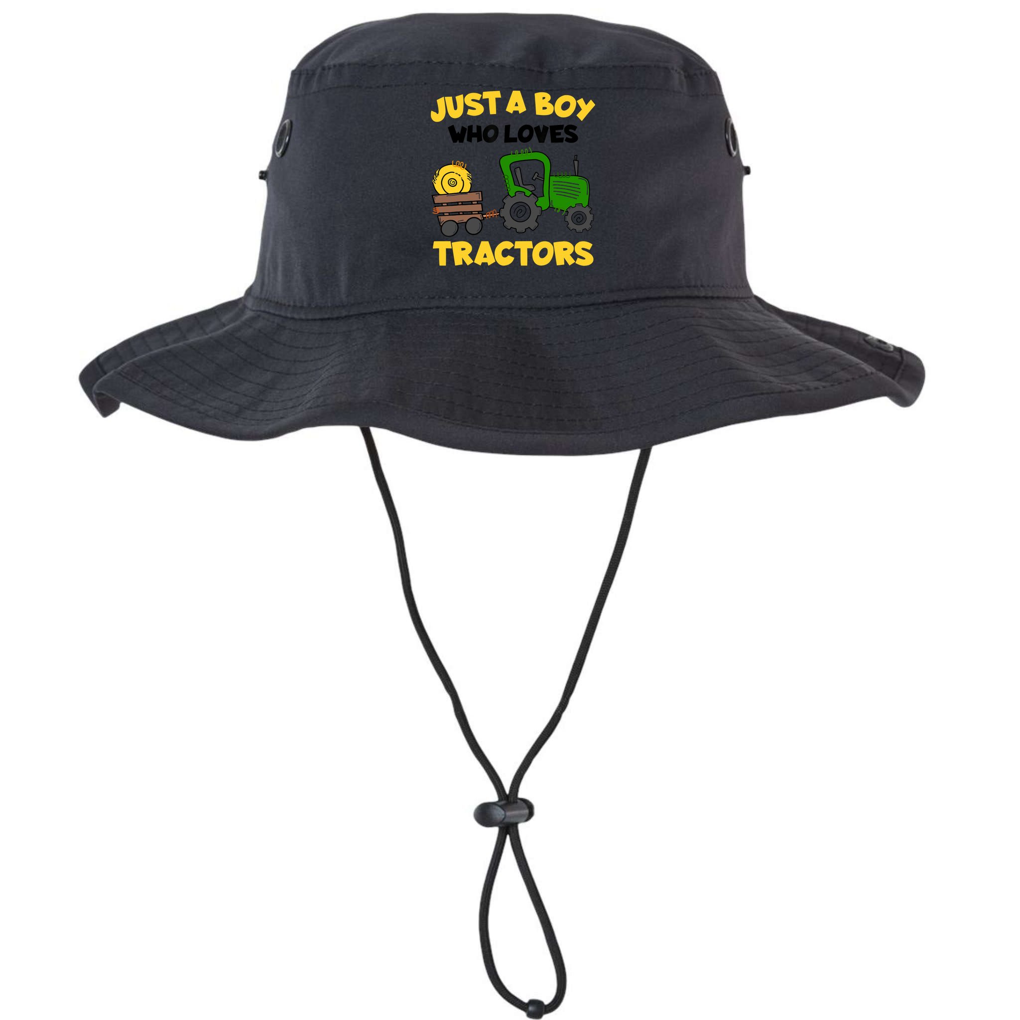 Tractor Costume Just A Boy Who Loves Tractors Bucket Hat