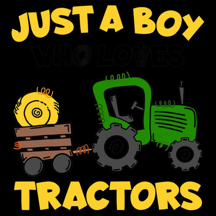 Tractor Costume Just A Boy Who Loves Tractors Womens Tank Top