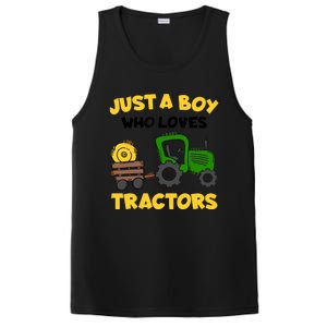 Tractor Costume Just A Boy Who Loves Tractors PosiCharge Competitor Tank