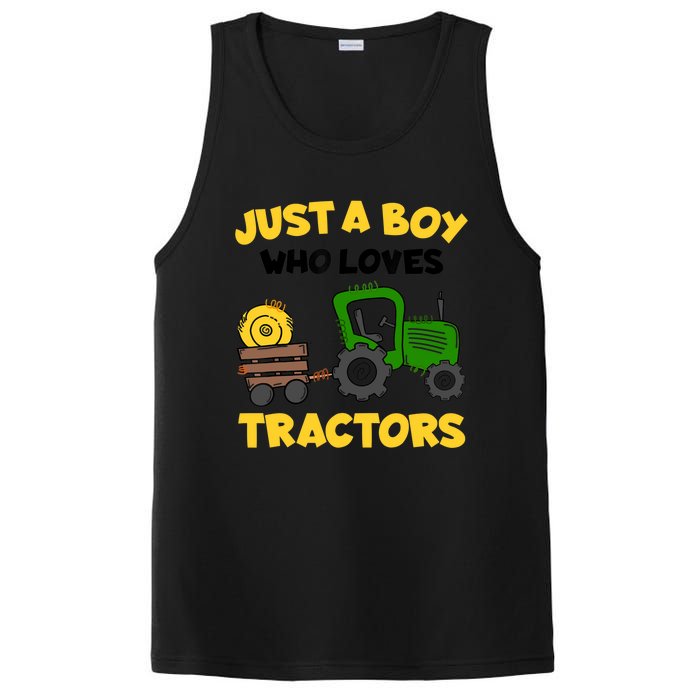 Tractor Costume Just A Boy Who Loves Tractors PosiCharge Competitor Tank