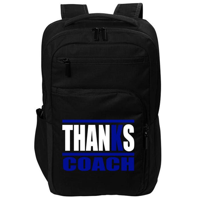 Thanks Coach K Basketball Impact Tech Backpack