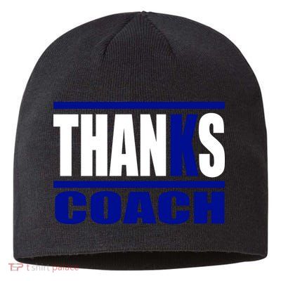 Thanks Coach K Basketball Sustainable Beanie