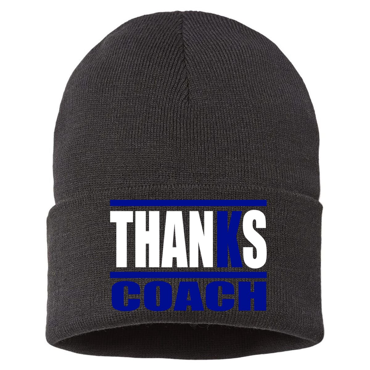 Thanks Coach K Basketball Sustainable Knit Beanie
