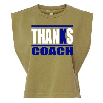 Thanks Coach K Basketball Garment-Dyed Women's Muscle Tee