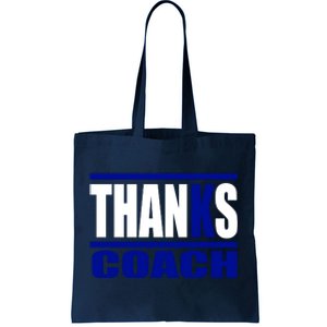 Thanks Coach K Basketball Tote Bag