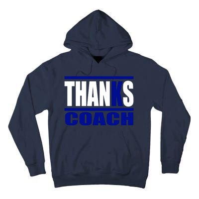 Thanks Coach K Basketball Tall Hoodie