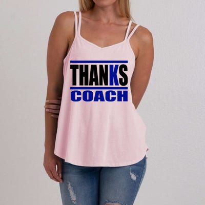 Thanks Coach K Basketball Women's Strappy Tank