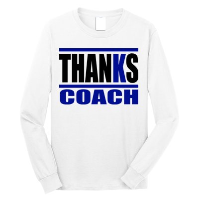 Thanks Coach K Basketball Long Sleeve Shirt
