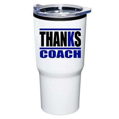 Thanks Coach K Basketball Tumbler
