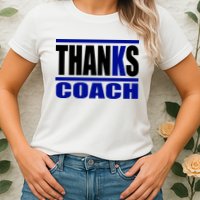 Thanks Coach K Basketball Womens T-Shirt