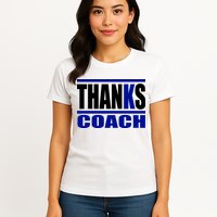 Thanks Coach K Basketball Womens T-Shirt
