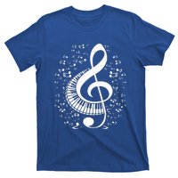 Treble Clef Keyboard Classical Music Notes Pianist T-Shirt