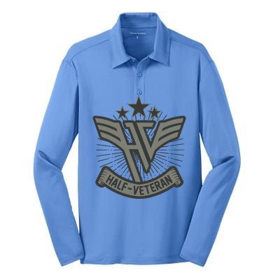 The Connextion Kat Timpf Half Veteran Silk Touch Performance Long Sleeve Polo