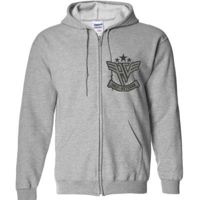 The Connextion Kat Timpf Half Veteran Full Zip Hoodie