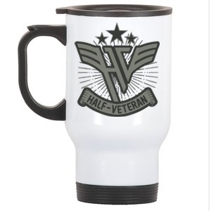 The Connextion Kat Timpf Half Veteran Stainless Steel Travel Mug