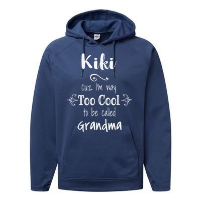 Too Cool Kiki Special Grandma Performance Fleece Hoodie