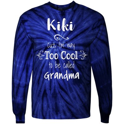 Too Cool Kiki Special Grandma Tie-Dye Long Sleeve Shirt