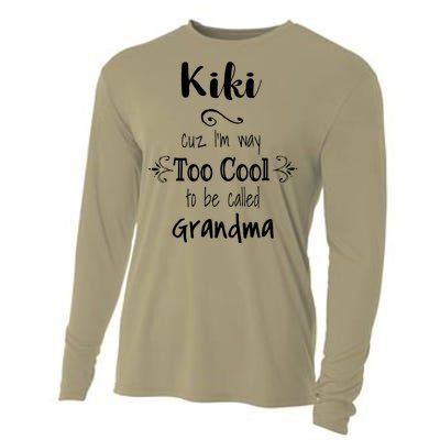 Too Cool Kiki Special Grandma Cooling Performance Long Sleeve Crew