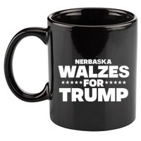 The Charlie Kirk Show Nebraska Walzes For Trump 11oz C Handle Ceramic Mug