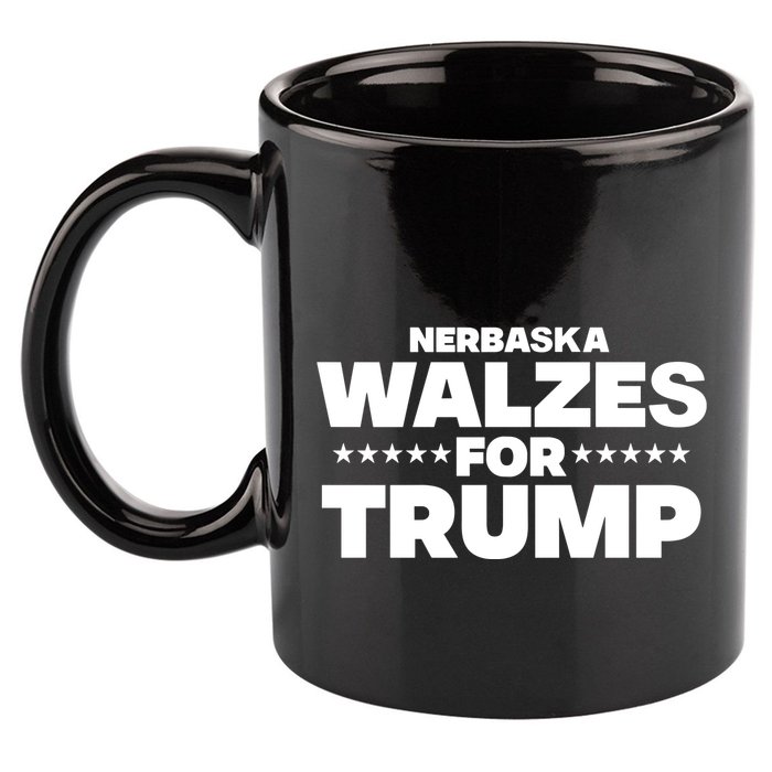 The Charlie Kirk Show Nebraska Walzes For Trump 11oz C Handle Ceramic Mug