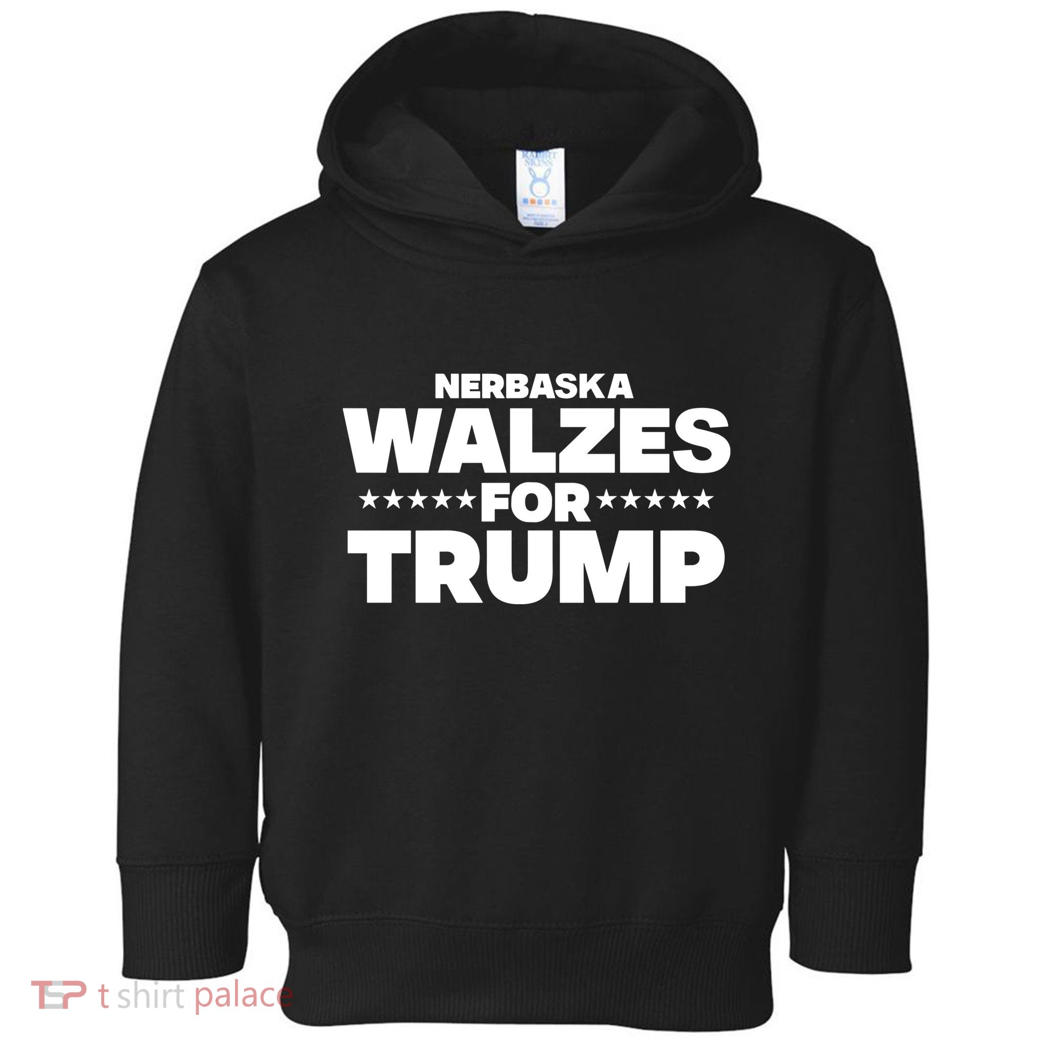 The Charlie Kirk Show Nebraska Walzes For Trump Toddler Hoodie