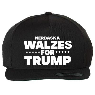 The Charlie Kirk Show Nebraska Walzes For Trump Wool Snapback Cap