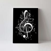 Treble Clef Keys Piano Player Pianist Classical Music Canvas