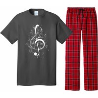 Treble Clef Keys Piano Player Pianist Classical Music Pajama Set