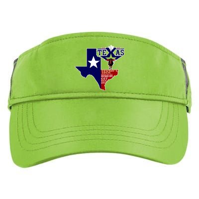 Texas Cowboy Logic Adult Drive Performance Visor