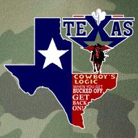 Texas Cowboy Logic Legacy Tie Dye Trucker Hat