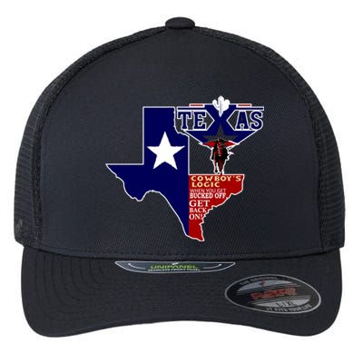 Texas Cowboy Logic Flexfit Unipanel Trucker Cap