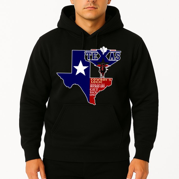 Texas Cowboy Logic Hoodie